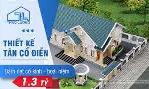 nhà tân cổ điển