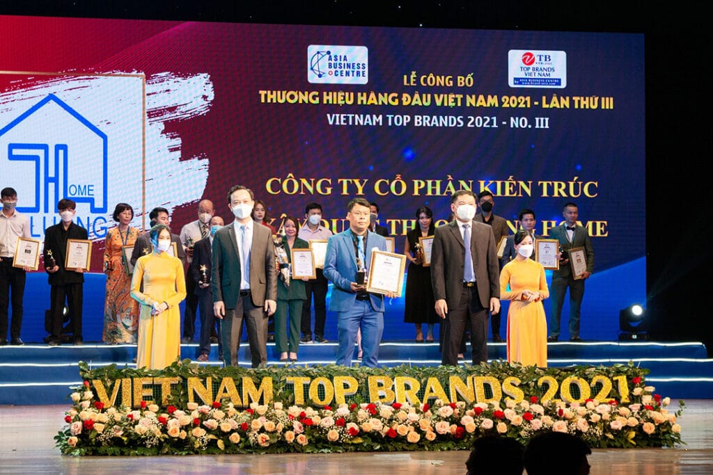 Thảo Lương Home vinh dự nhận giải thưởng Top Brand 2021