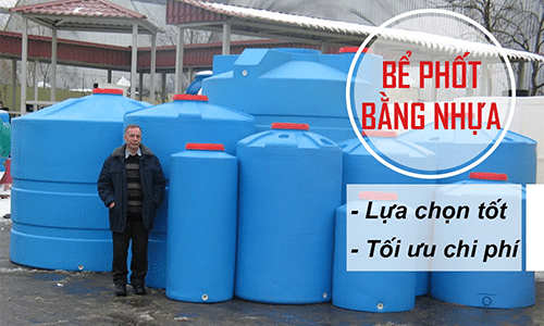 Bể phốt bằng nhựa