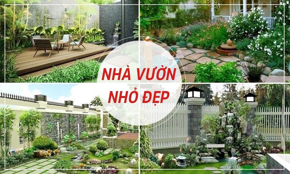 Nhà vườn nhỏ đẹp
