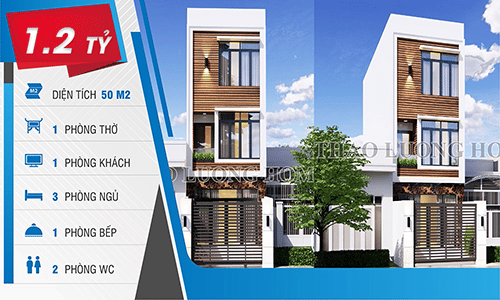 nhà phố 3 tầng 3 phòng ngủ