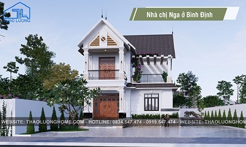 Nhà mái Thái của Chị Nga ở Bình Định