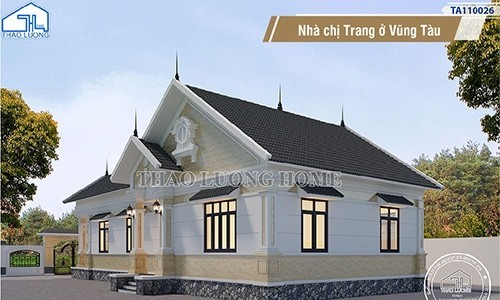 Nhà mái Thái của chị Trang ở Vũng Tàu