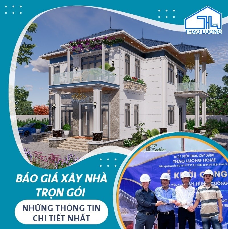 báo giá xây nhà trọn gói