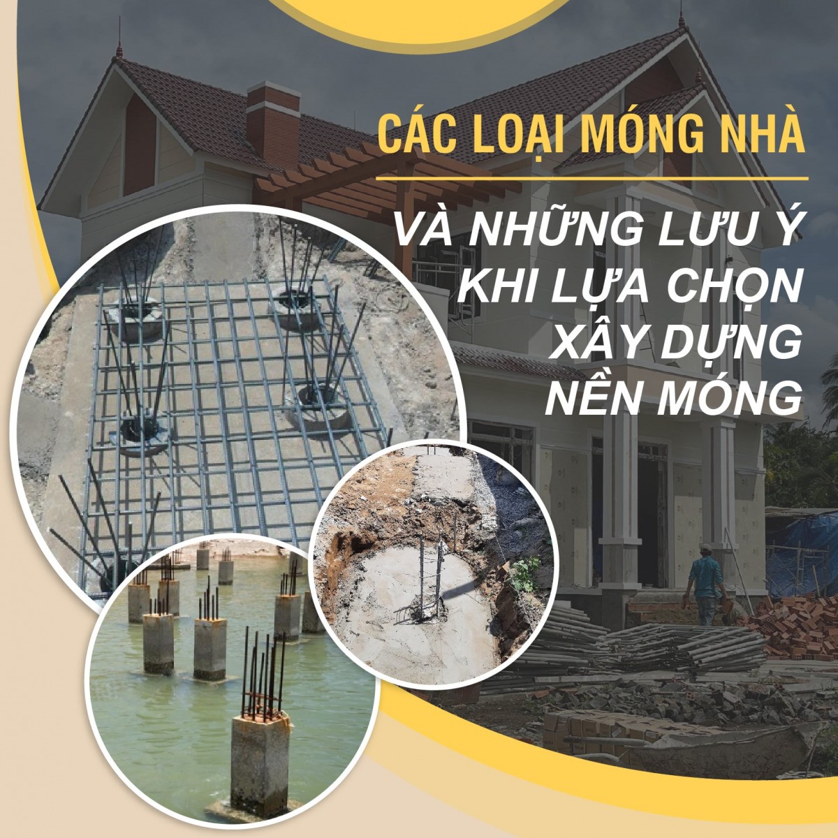 Các loại móng nhà