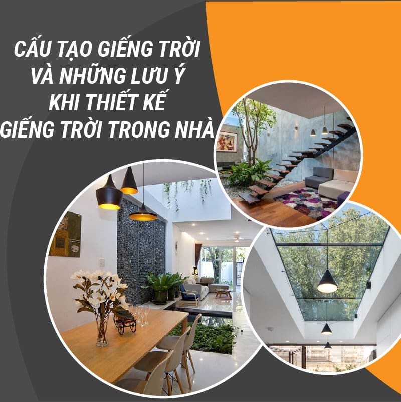 Cấu tạo giếng trời